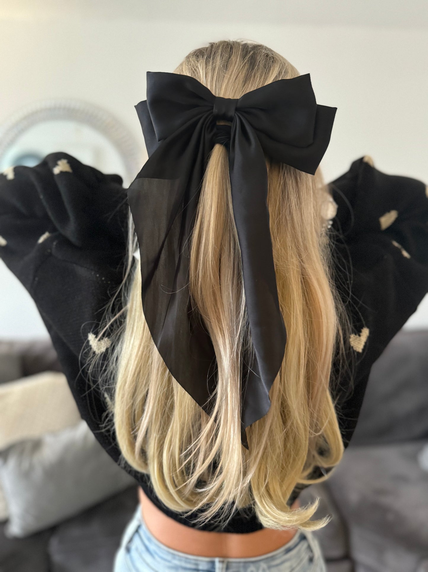 Hair bow clip