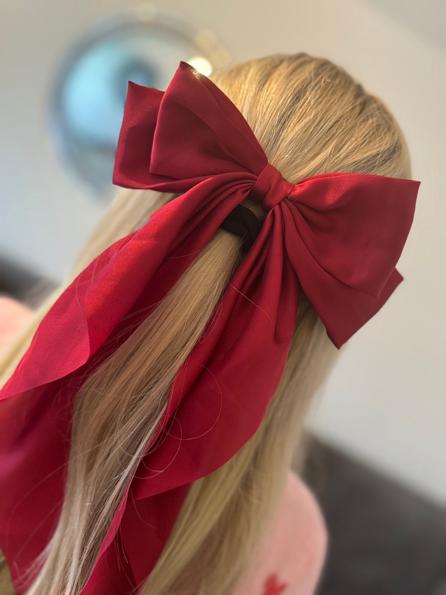 Hair bow clip
