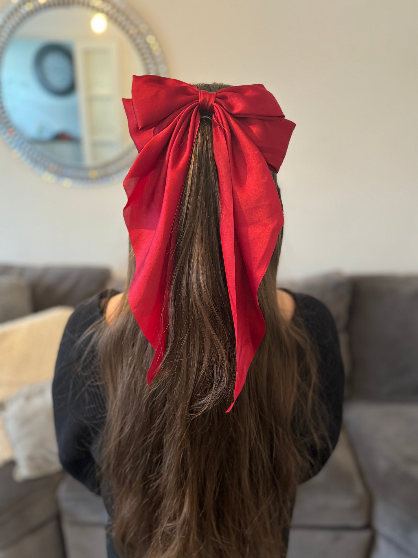 Hair bow clip