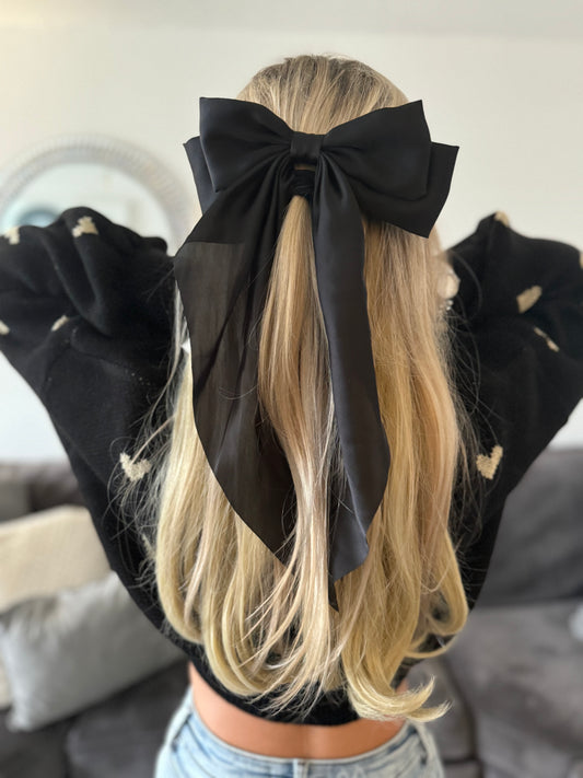 Hair bow clip