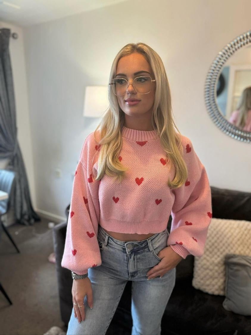 Sweetheart jumper
