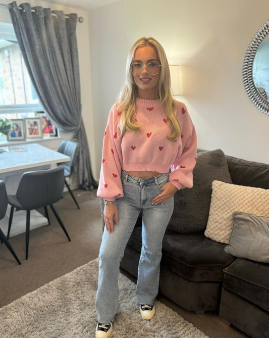 Sweetheart jumper
